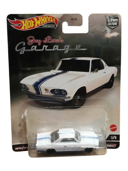 HotWheels Jay Leno's Garage '66 Chevrolet Corvair Yenko Stinger  Premium Imported 1:64 Scale