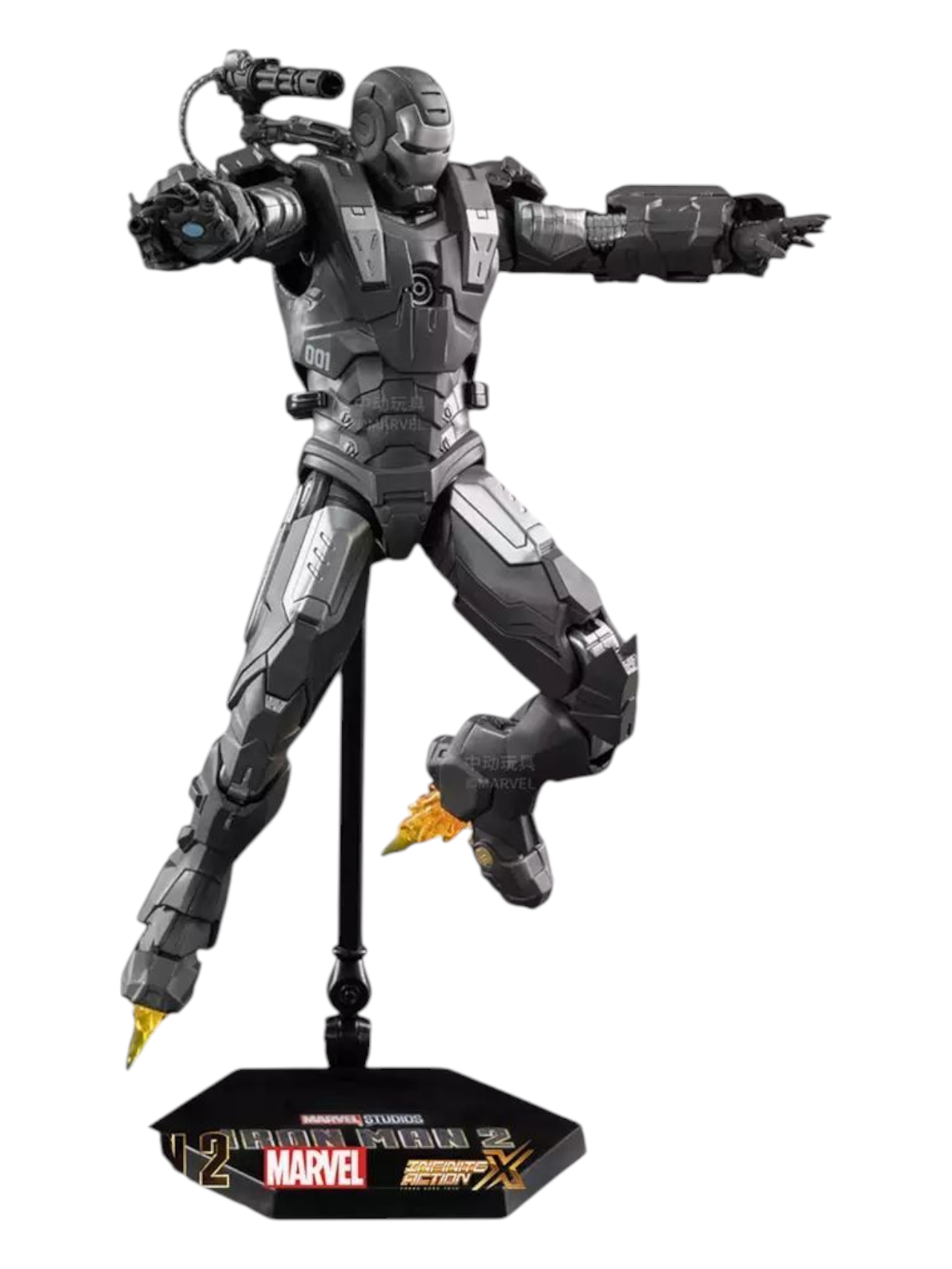 ZD Toys Marvel Studios The Infinity Saga Iron Man 2 MK1 Action Figure 1:10 Scale (Size-7 Inch)