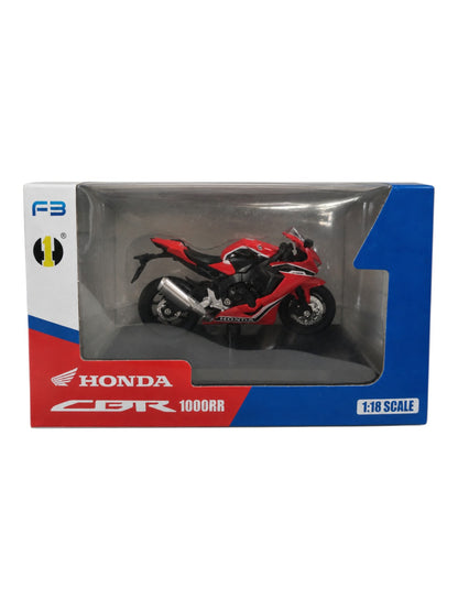 FB "Honda CBR 1000RR RED/BLACK Sports Bike | 1:18 Scale Die-Cast Model Motorcycle | Premium Collectible