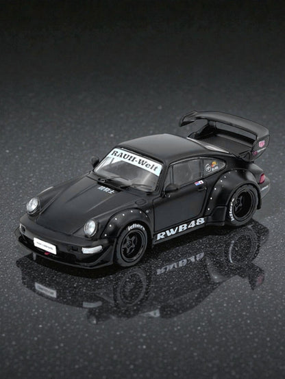 INNO64 PORSCHE RWB 964 Black Matt 1:64 Scale Mattel Diecast IN64-RWB964-BM