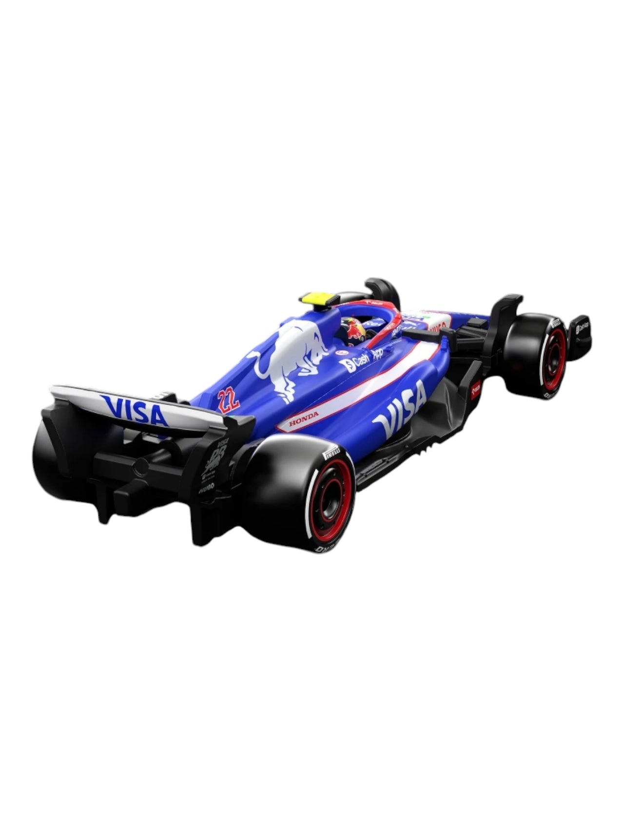 Hotwheels 2024 formula 1 visa cash app rb formula 1 team (#22) imported premium 1:64 Scale