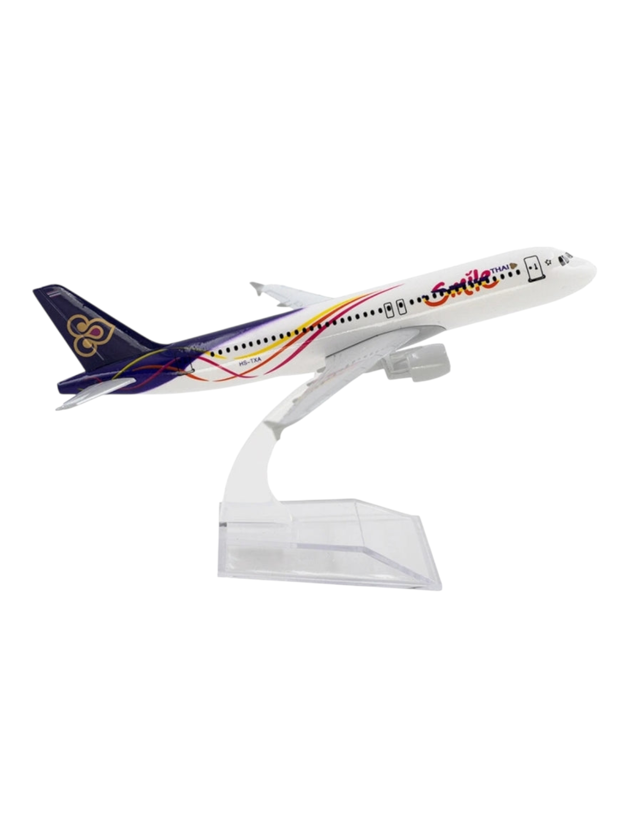 Aircraft Model Airbus A320 Thai Smile 16 CM (Code-119)
