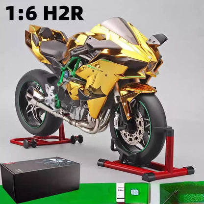 Kawasaki H2R Alloy Model 1:6 Scale (Golden)