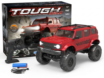 Tough Wild Remote Control High Speed 4WD Off Road Vehicle Speed: 20mph, Scale: 1:20 | Code: E202