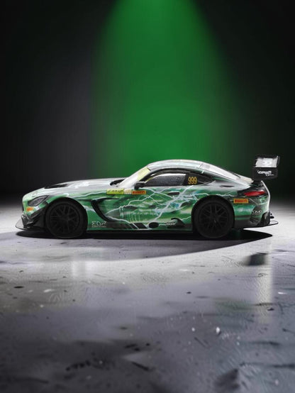 SPARKY "Mercedes-AMG GT3 – GruppeM Racing #999 Winner FIA GT World Cup Macau 2019 Die-Cast Model Car 1:64 Scale