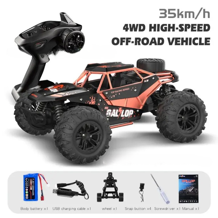 GALLOPISH STORM 1:16 High-Speed RC Desert Buggy (2.4GHz Off-Road Monster Truck) | Model: HW8808-C