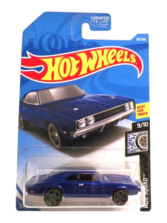 Hotwheels 69 Dodge charger 500 imported mainline 1:64 Scale