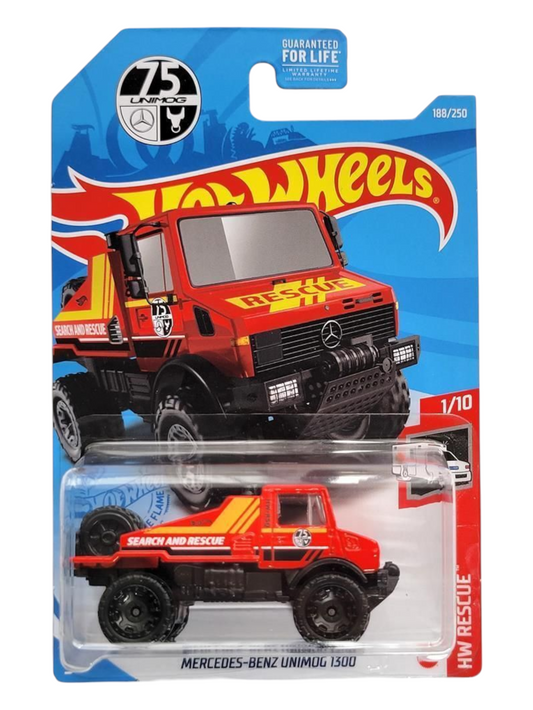 HotWheels Mercedes-Benz 1300 Imported Mainline 1:64 Scale