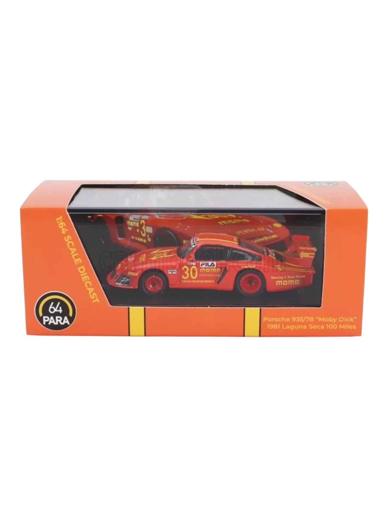 Para64 Porsche 935/78 "moby dick" 1981 laguna seca 100 miles 1:64 Scale