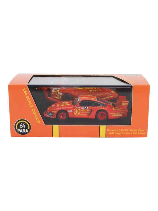 Para64 Porsche 935/78 "moby dick" 1981 laguna seca 100 miles 1:64 Scale