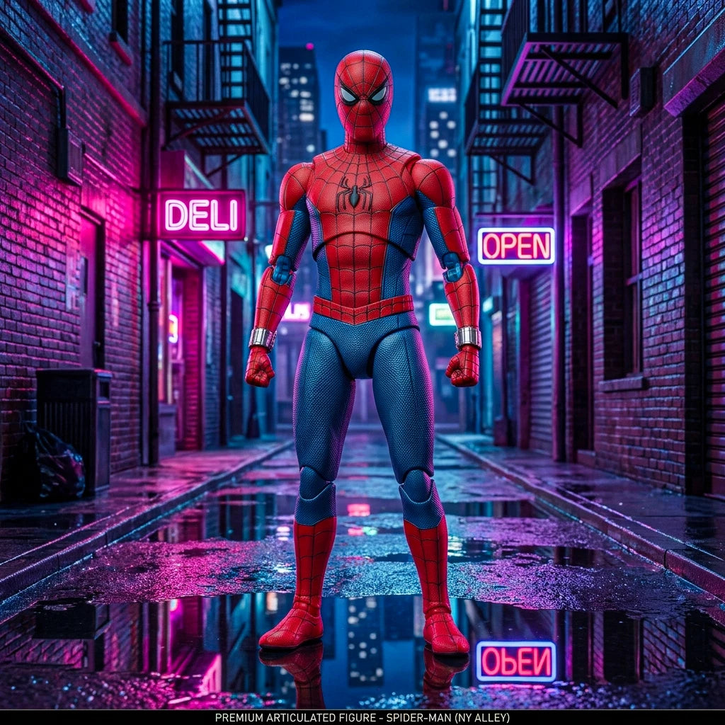 ZD Toys  Marvel Studios Spider-Man: Brand New Day – 1/10 Scale Spider-Man Action Figure 7Inch  Code-1970-01