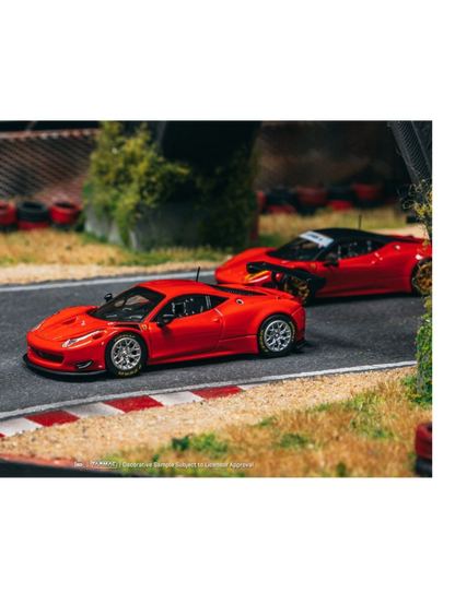 Tarmac Works Ferrari 458 Italia GT3 1:64 Scale (With Acrylic Case)