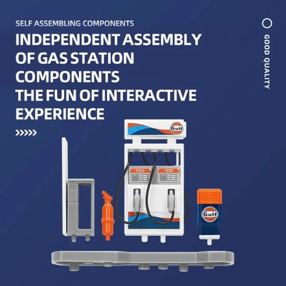 CCA Official Licensed Shell Gas Station Assembly Playset