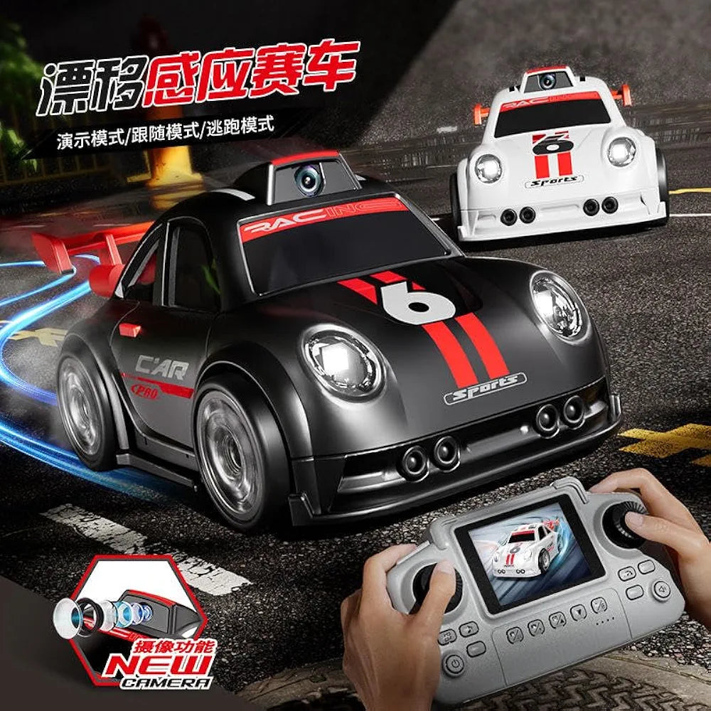 DRIFT RACING CAR C6 Mini Drift Car SeriesMini C6 with LED Lights – High-Speed Compact Drift Car 1:32 Scale