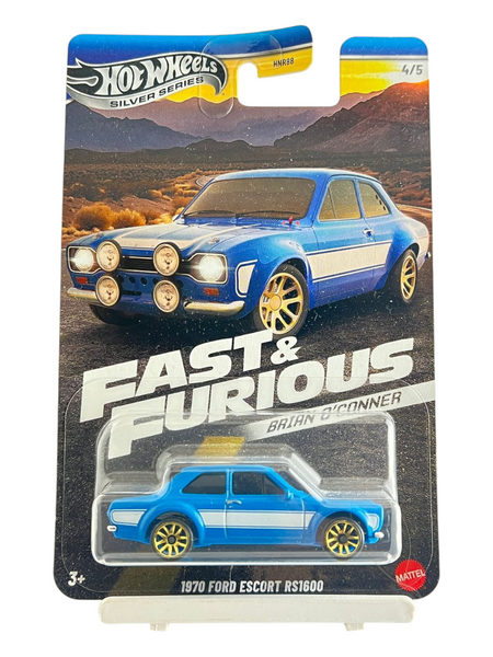 Hot Wheels 2017 Fast & Furious '70 Ford Escort RS1600 Die-Cast Car - 1:64 Scale, Rare 6/8