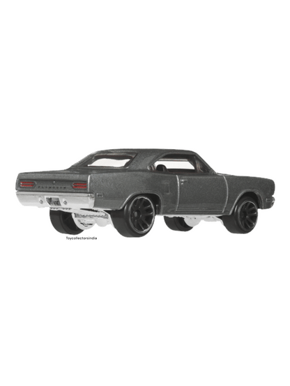 HotWheels Silver Series The Fast And Furious Tokyo Drift 1970 Road Runner Imported Card Art 1:64 Scale