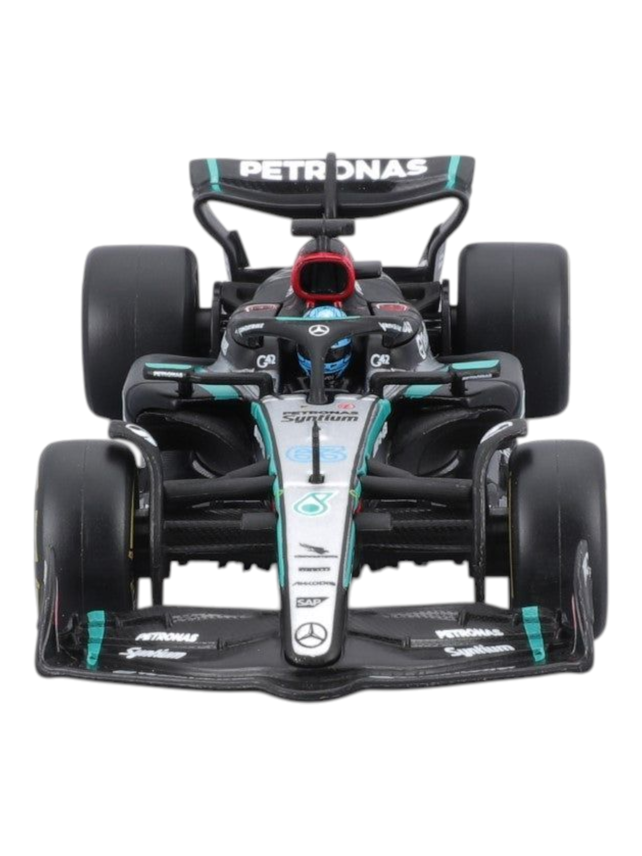 Bburago Formula 1 (F1) AMG Petronas F1W15 E Performance Diecast 1:43 Scale (With Acrylic Case)