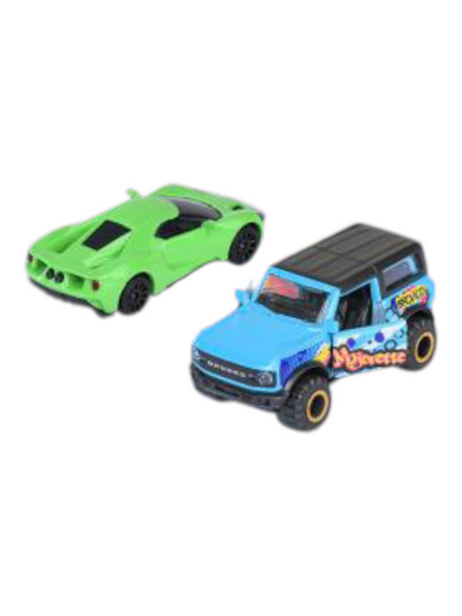 Majorette Graffiti 9 vehicles/ 4 vehicles premium car 1:64 Scale 8504106000