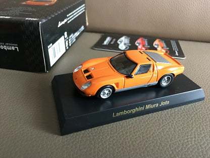 Kyosho CVS Mini Car Collection Vol. 55 Secret Lamborghini 4 Miura Jota Purple Metallic 1:64 Scale