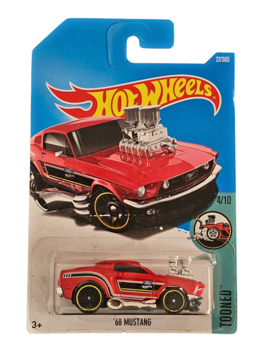 HotWheels 68 Mustang Imported Mainline 1:64 Scale