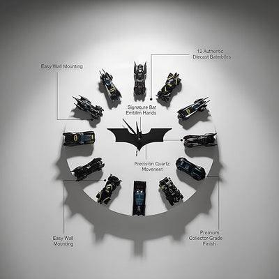 Batmobile 3D Wall Clock - Batmobile Collection