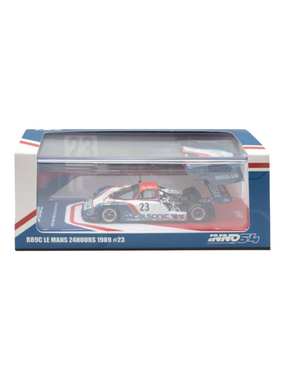 INNO64 R89C Le Mans 24Hours 1989 #23 Mhasemi- Khoshino-Tsuzuki 1:64 Scale Metal Diecast IN64-R89C-89LM23