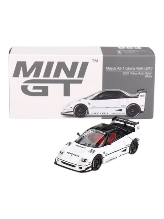 Mini GT Mazda AZ-1 Liberty Walk LB40 (2024 Tokyo Auto Salon) Code-953 1:64 Scale