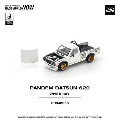 Pop race pr64-350 pandem Datsun 620 1:64 Scale
