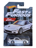 HotWheels The Fast and The Furious 95 Mazda RX-7 Imported Mainline Card Art 1:64 Scale