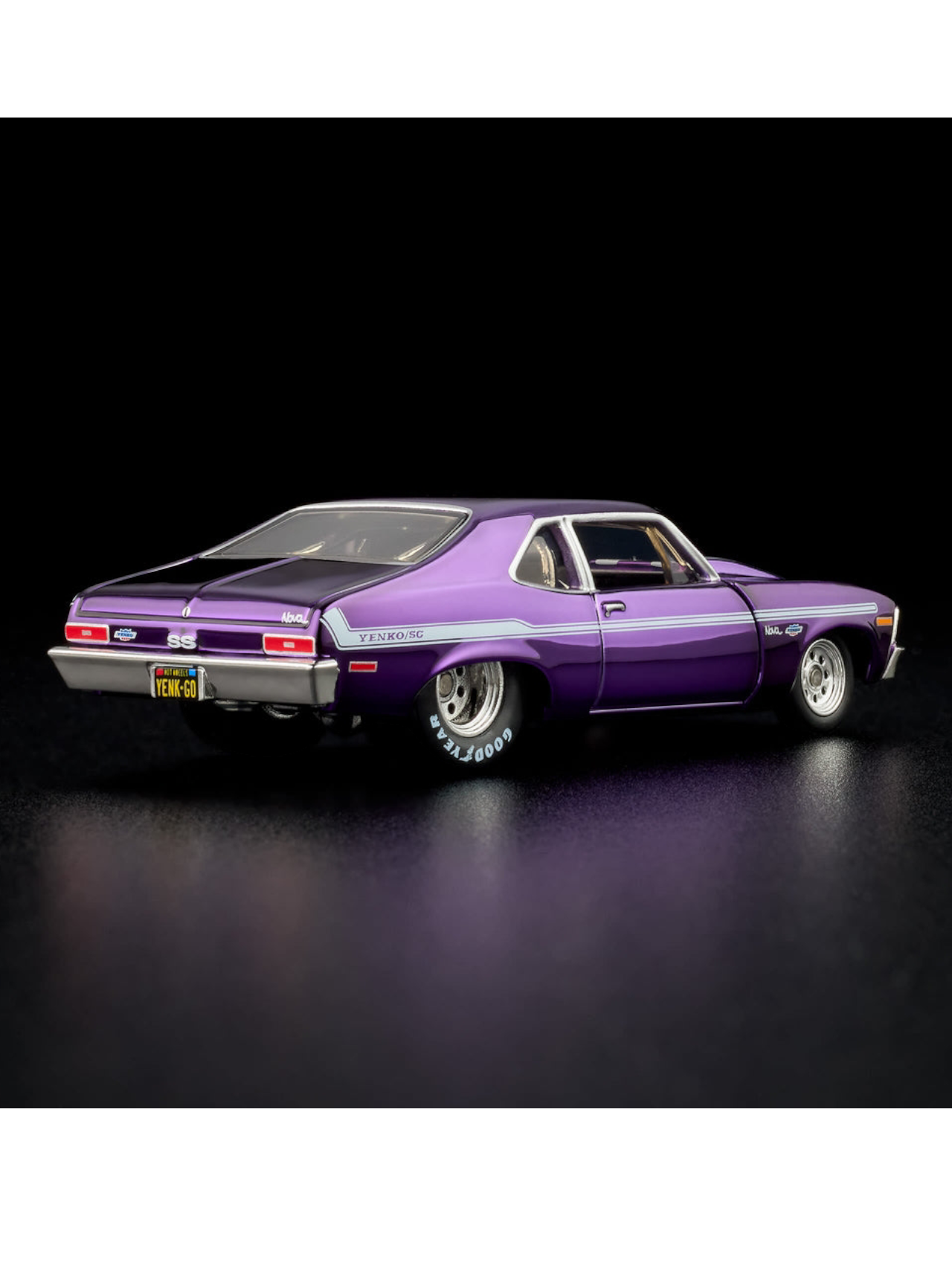 HotWheels 1972 Chevy Nova SS RLC 1:64 Scale (With Acrylic Case)