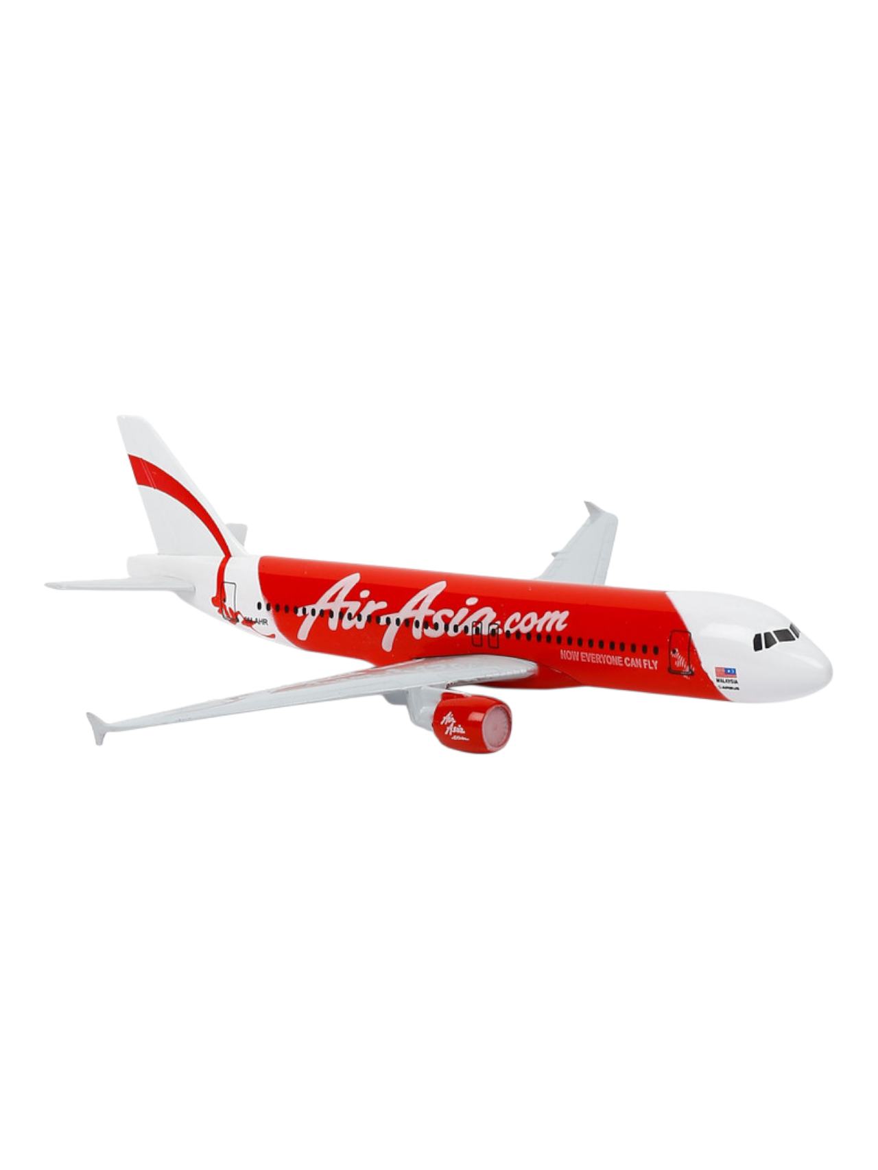 Aircraft Model Airbus A320 Air Asia 16 CM (Code-120)