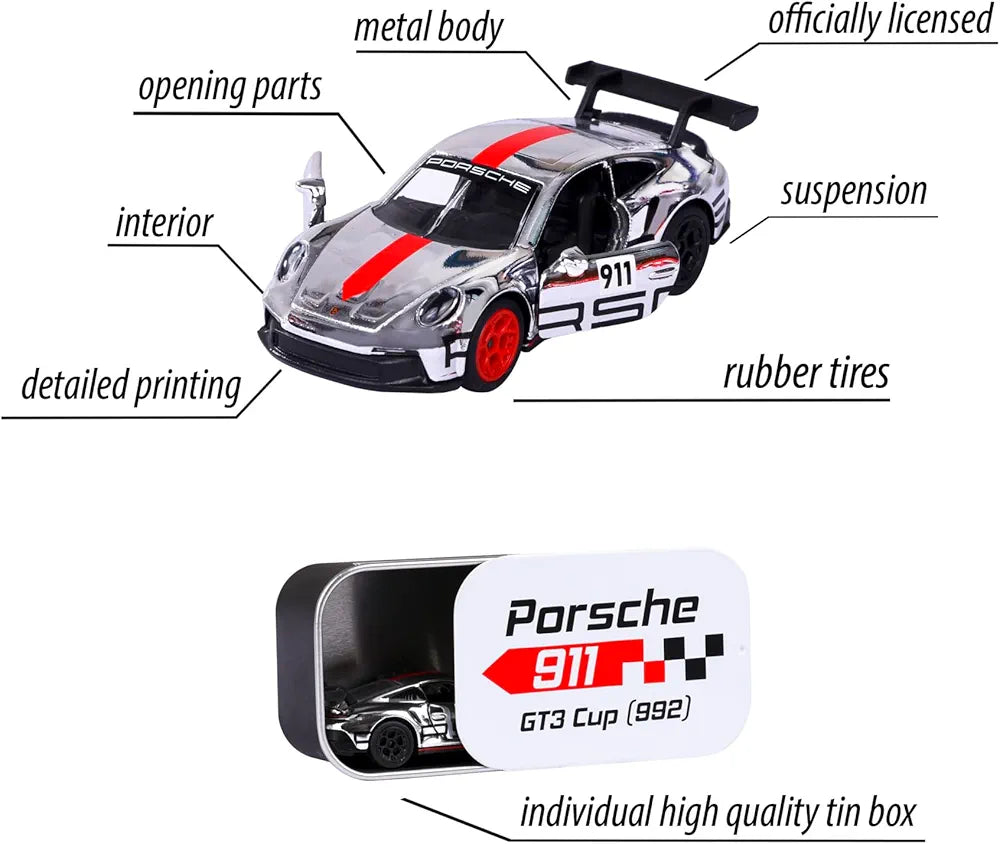 Majorette porsche 911 gt3 cup ( 992 ) premium car 1: 64 Scale 8502101001
