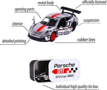 Majorette porsche 911 gt3 cup ( 992 ) premium car 1: 64 Scale 8502101001