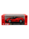 Bburago 'Laferrari Aperta Diecast Model 1:24 Scale (With Acrylic Case)