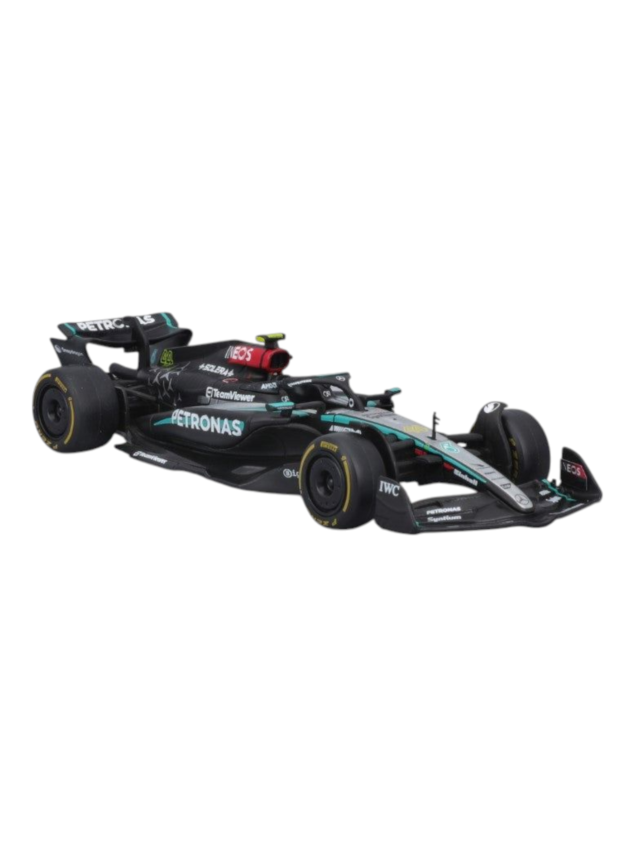 Bburago Formula 1 (F1) AMG Petronas F1W15 E Performance #44 Lewis Hamilton Diecast 1:43 Scale