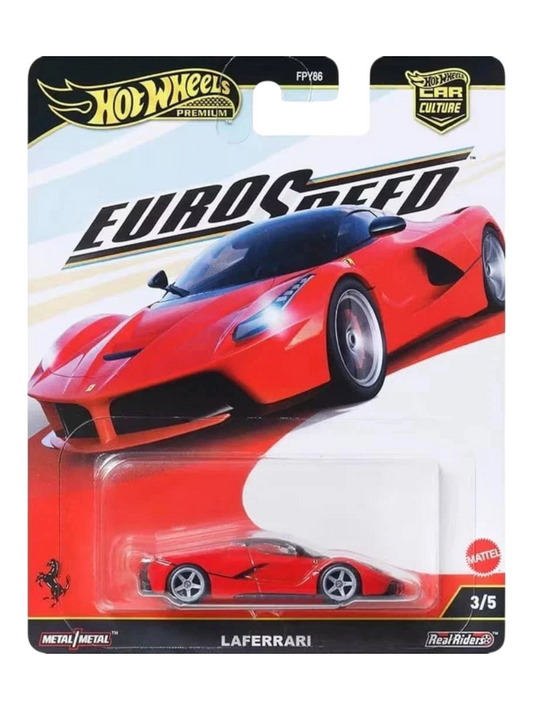 HotWheels Euro Speed LaFerrari Imported Premium 1:64 Scale