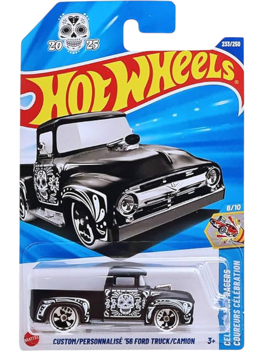 Hotwheels Custom/Personnalise 56 Ford Truck/Camino Imported Mainline 1:64 Scale JBB43-N7C6