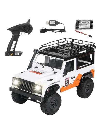 MN Model 2.4GHz Remote Control Land Rover Defender 90 1:12 Scale 4WD RC Rock Crawler | Code: MN-99