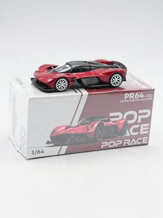 Pop Race Aston martin Valkyrie PR64-152 1:64 Scale