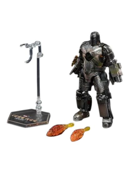 ZD Toys Marvel Studios The Infinity Saga Iron Man MK1 1:10 Scale Iron Man Collections (Size-7 Inch)
