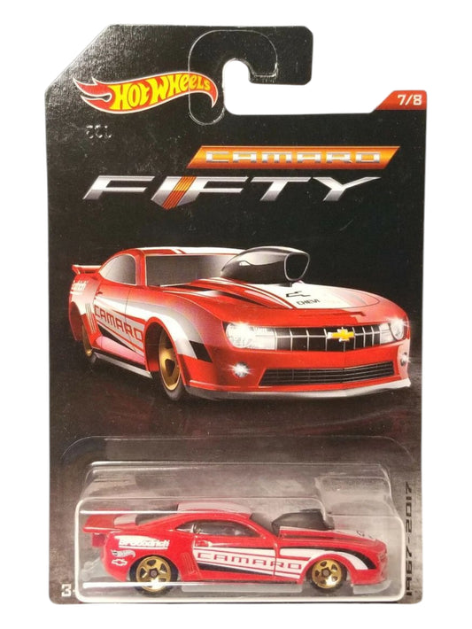 HotWheels Camaro Fifty 10 Pro Stock Camaro imported mainline card art 1:64 Scale