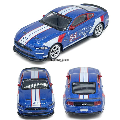 CCA 2018 Ford Mustang GT 1:64 Scale Diecast (With Acrylic Case)