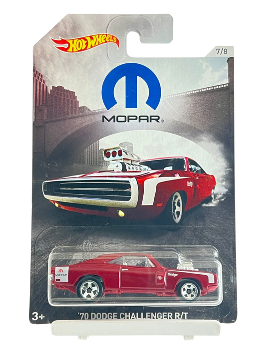 HotWheels Mopar 70 Dodge Challenger R/T Imported Mainline Card Art 1:64 Scale