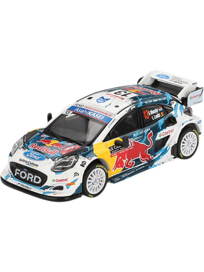 Ford Puma Rally1 M-SPORT ミニカー 2025 Mini GT #974: Ford Puma Rally1 #13 M-Sport Ford WRT 2024 Rally