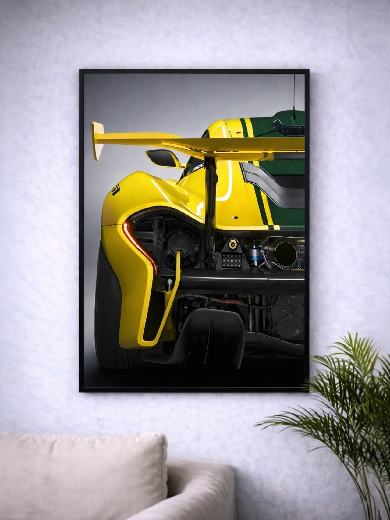 RACING CAR REAR VIEW | SUPERCARS #13 |CAR POSTER (A4 size) – Toy ...