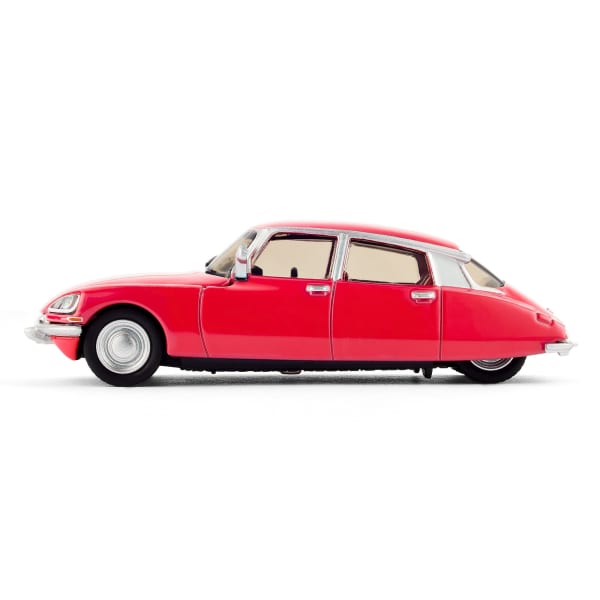 HotWheels MoMA Edition Citroën DS 23 Sedan Premium RLC Die-Cast Car with Display Case 1:64 Scale jgl48