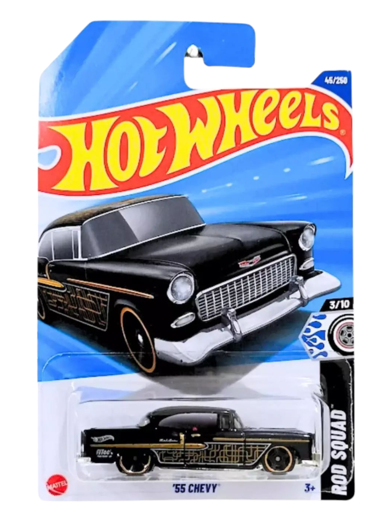 HotWheels 55 Chevy Rod Squad Imported Mainline 1:64 Scale