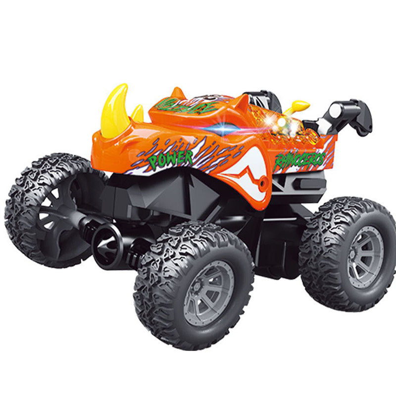 Remote Control Rhinoceros Stunt Car | 2.4GHz Speed-Regulating Alloy RC Car | Metal Body | Exquisite Alloy Series