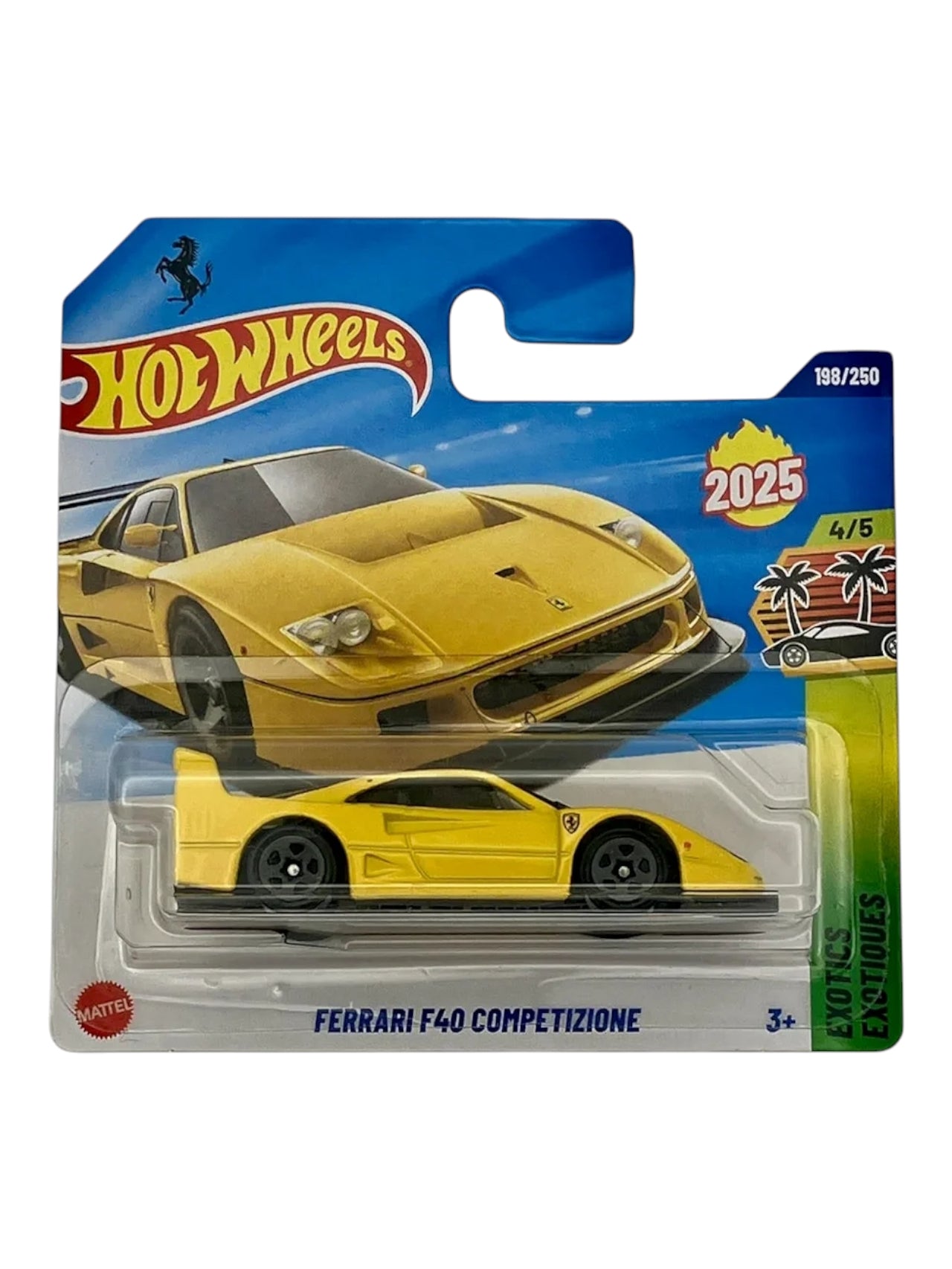 Hotwheels Ferrari f40 competition imported mainline 1:64 Scale
