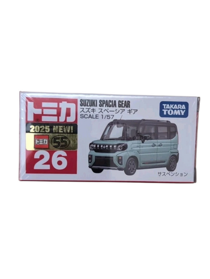 Tomica Takara Tomy Suzuki Spacia Gear Imported 1:64 Scale No 26 .